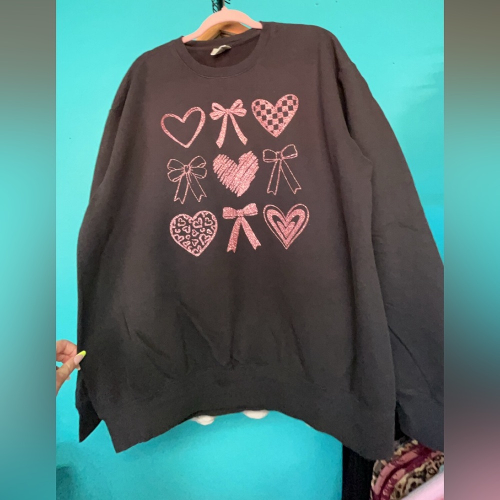 Valentines sweatshirt/crewneck